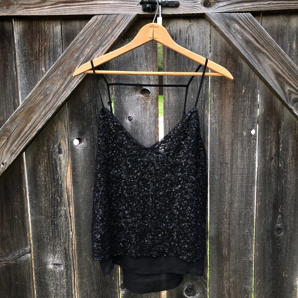 Strappy, sparkle tank top!